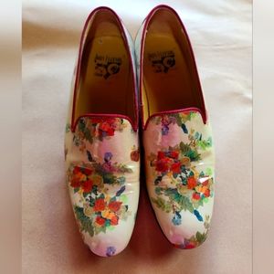 Fluevog Floral Loafers